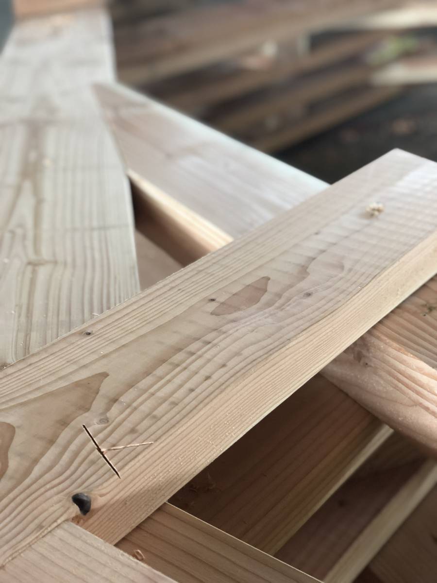 Charpente traditionnelle de maison ossature bois à Fécamp