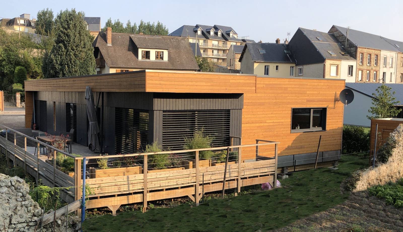 Maison ossature bois passive sur Fécamp