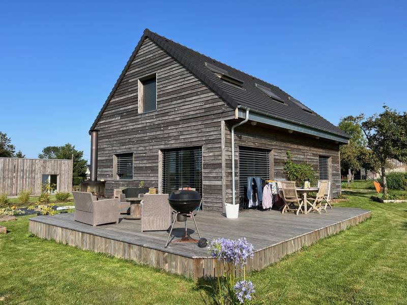 Maison ossature bois haute performance et écologique sur Le Havre