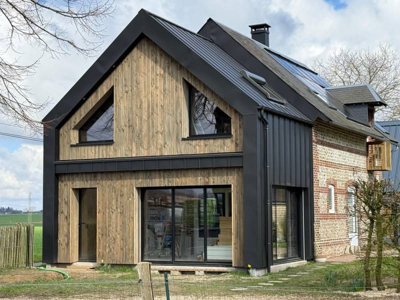 Bardage joint debout Prefa