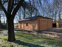Notre zone d'activité pour ce service Prix d'une entreprise pour concevoir un garage en bois à ossature et toit terrasse à